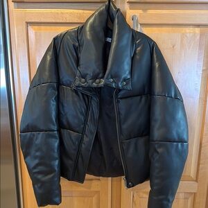 Apparis Black Gemma Puffer Jacket